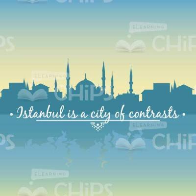 Istanbul Vector Background Package-16355