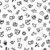 Seamless Patterns Vector Background Package-0