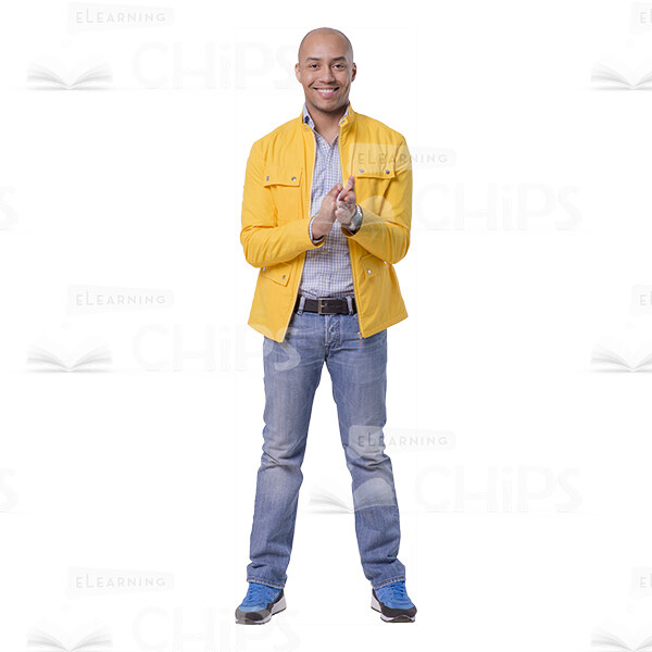 Nice Latino Man's Top Poses Cutout Photo Pack-16174
