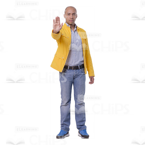 Nice Latino Man's Top Poses Cutout Photo Pack-16181
