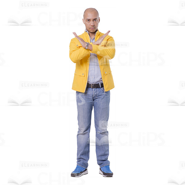 Nice Latino Man's Top Poses Cutout Photo Pack-16182