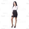 Businesswoman Using The Mobile Phone Cutout Photo Pack-16291