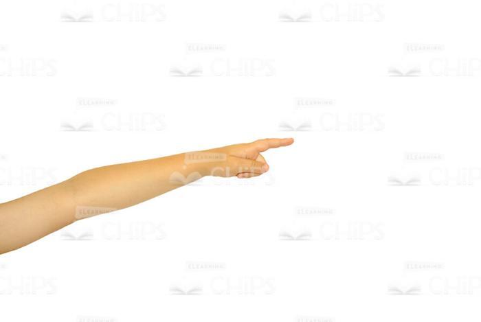 Stock Picture Of Pointing Arm-0