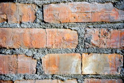 Old Brick Wall Stock Picture-0
