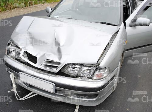 Wrecked Vehicle Stock Picture-0