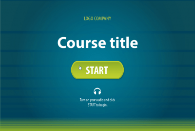 Course Title Slide — Storyline Template Package