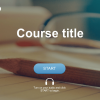 Course Title Slide — Storyline Template Package
