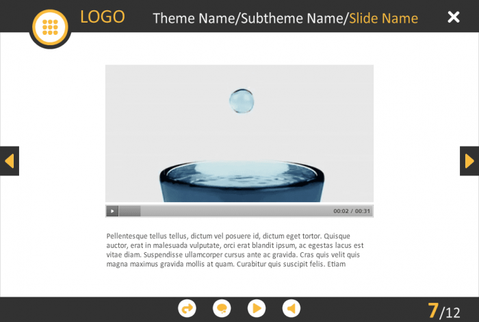 Video Slide — Storyline Course Player