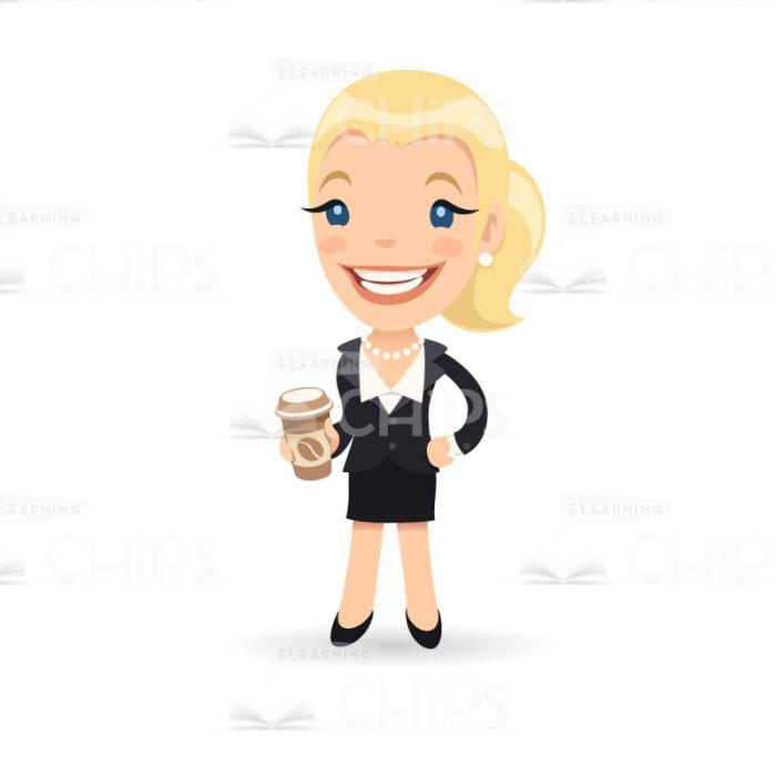 Business People Vector Character Set-17336