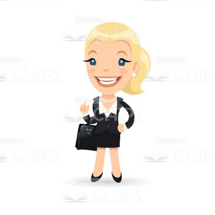 Business People Vector Character Set-17338