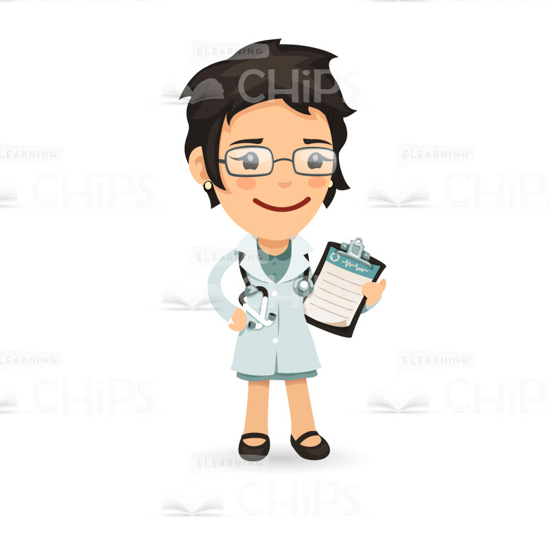 Doctors Vector Character Set-17407 Doctors Vector Character Set-17407