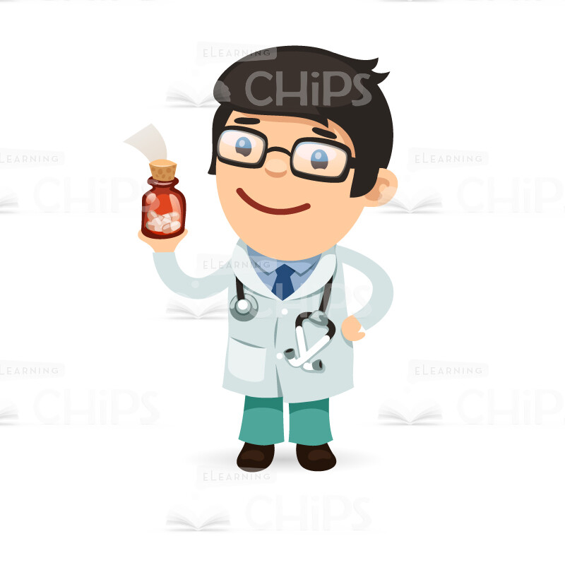 Doctors Vector Character Set-17408 Doctors Vector Character Set-17408