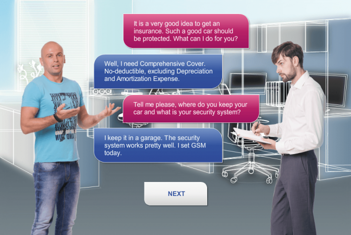 Conversation — Articulate Storyline eLearning Template