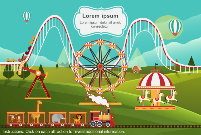 Ferris Wheel — Articulate Storyline eLearning Template