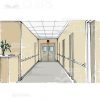 Hospital Interior Vector Background-0