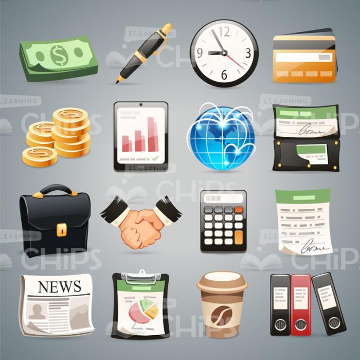 Business Objects Vector Objects-0