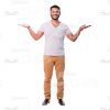 Cheerful Latin Young Guy Cutout Photo-0