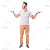 Concentrated Latin American Man Cutout Image-0