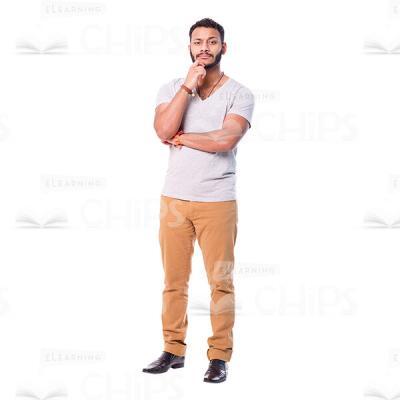 Nice Latino Man Cutout Image-0