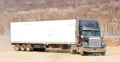 Trailer Truck Stock Picture-0