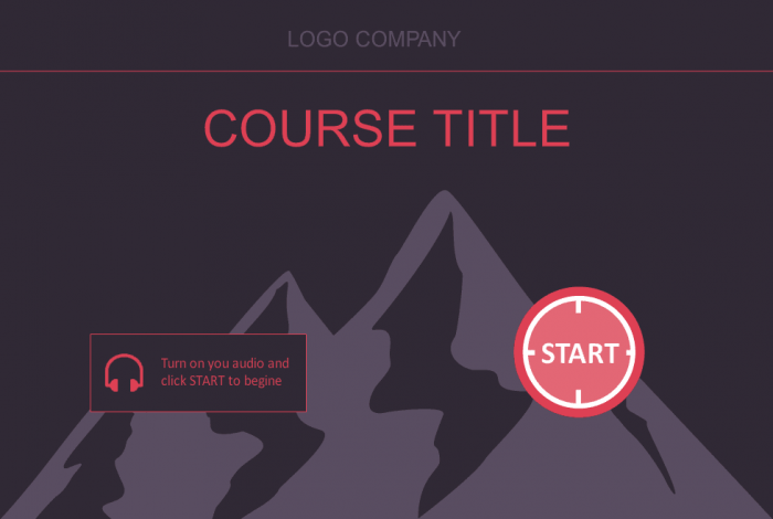 Title Slide — Storyline Course Player