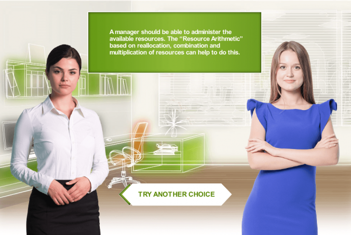 Two Business Women — Storyline Template for eLearning