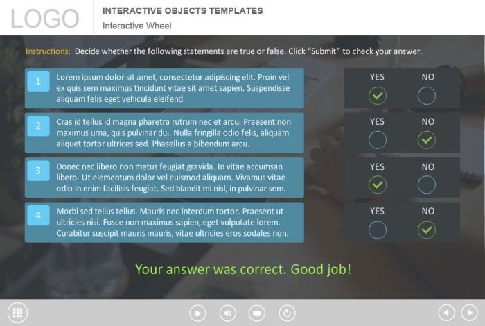 Completed Test — Download Quiz Storyline Templates