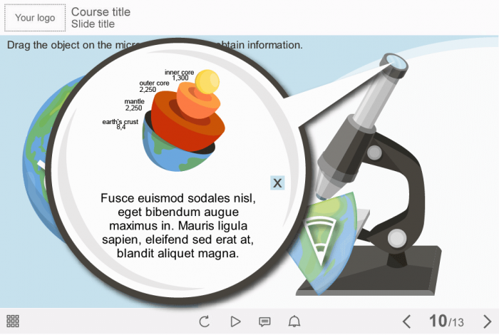 Course Information — eLearning Storyline Template