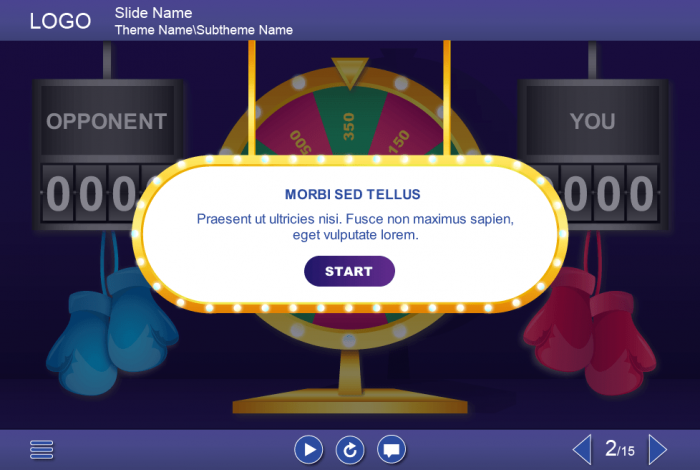 Wheel Of Fortune Quiz — Storyline Template-0