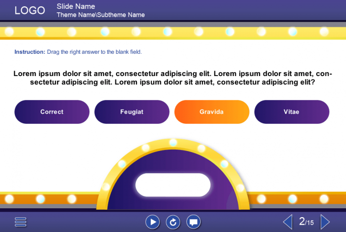 Chosen Answer — eLearning Templates for Articulate Storyline