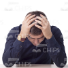 Cutout Photo Of Frustrated Businessman-0