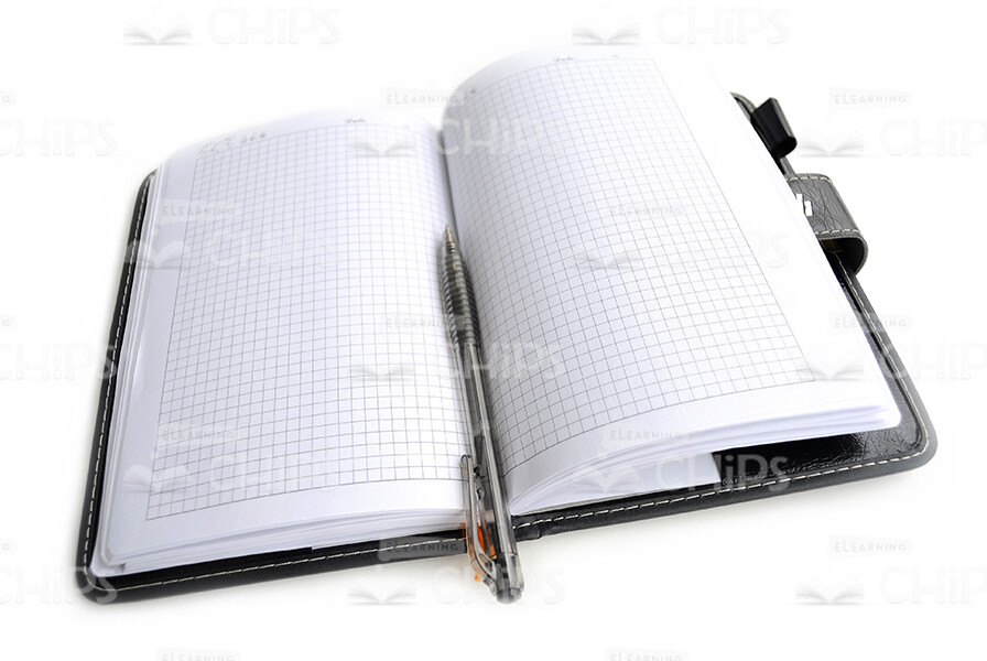 Notebook With Pen Stock Photo-0 Notebook With Pen Stock Photo-0