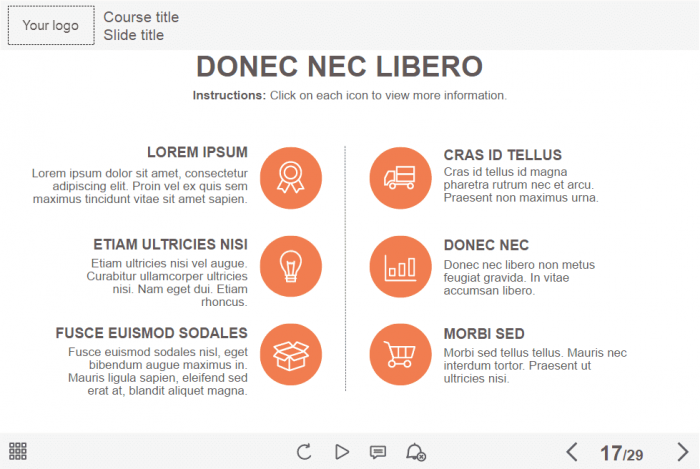 Additional Information — eLearning Template For Lectora Publisher