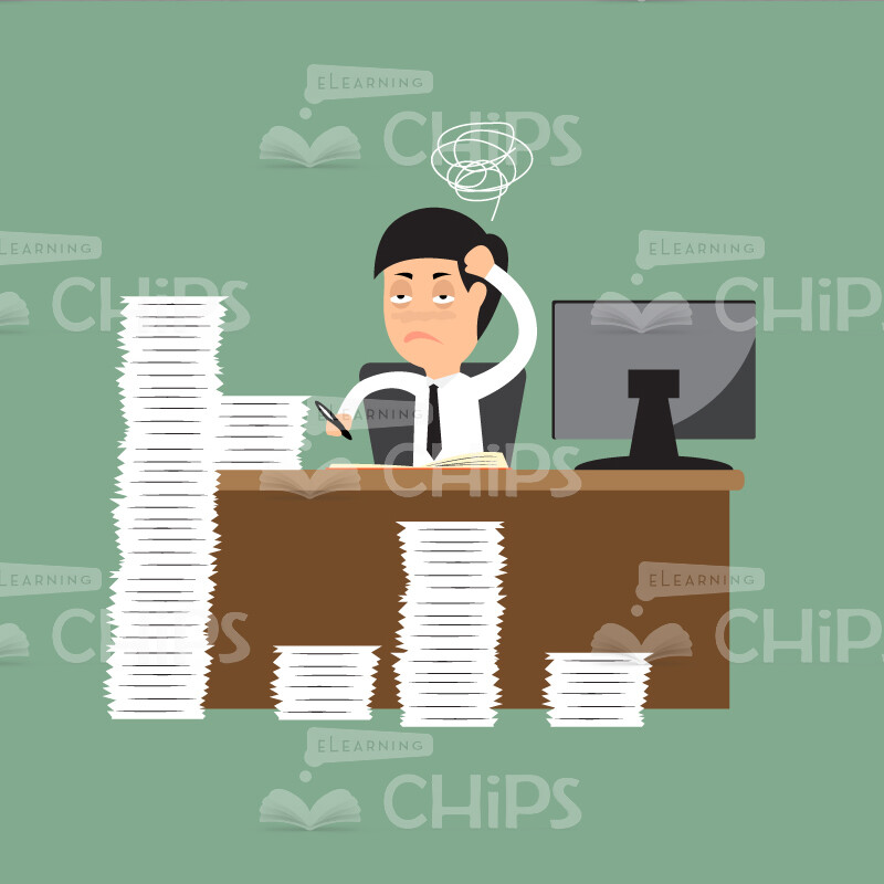 Difference Between Leader And Boss Vector Character Set-21115 Difference Between Leader And Boss Vector Character Set-21115