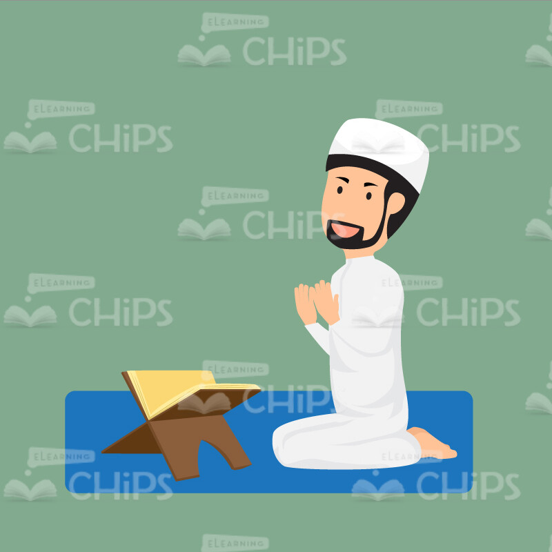 Islam Elements Vector Infographics-21122 Islam Elements Vector Infographics-21122