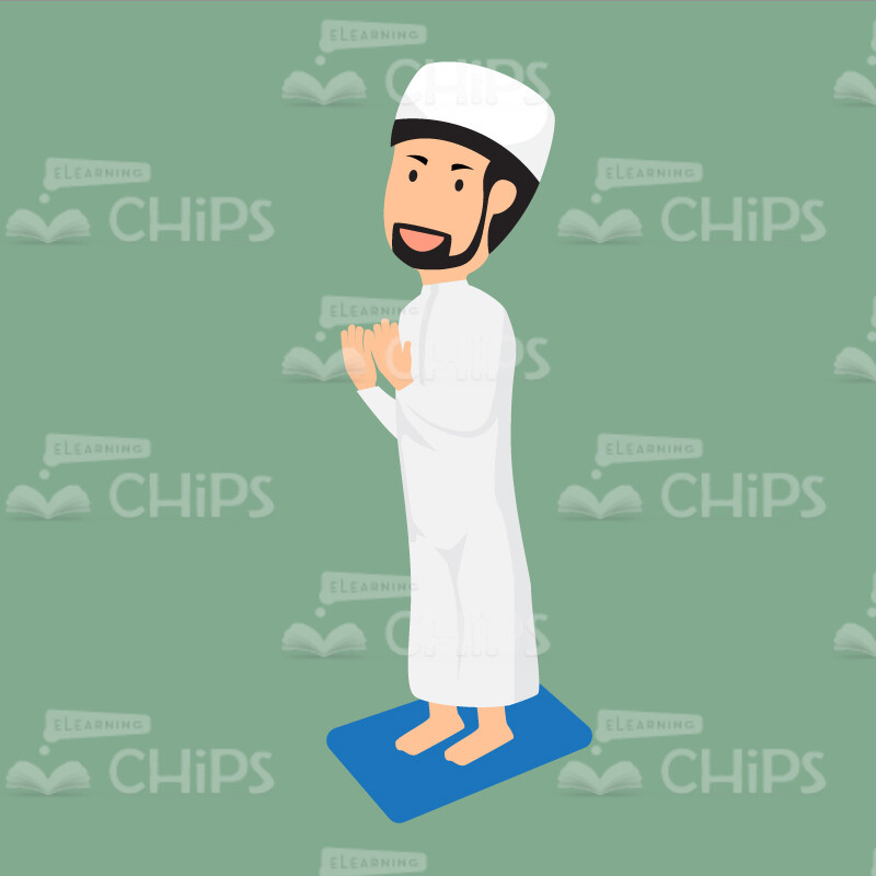 Islam Elements Vector Infographics-21123 Islam Elements Vector Infographics-21123