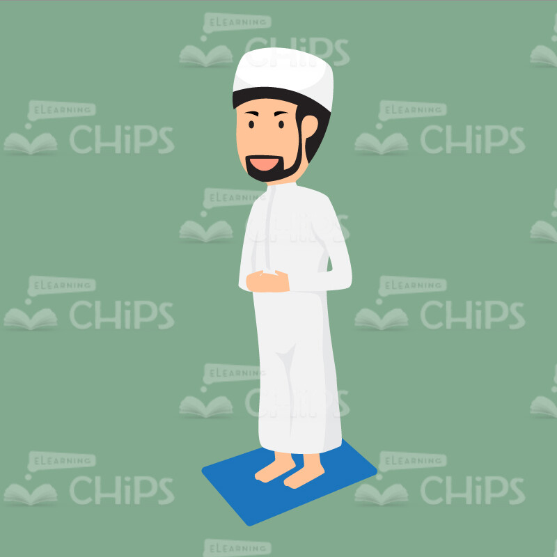 Islam Elements Vector Infographics-21124 Islam Elements Vector Infographics-21124