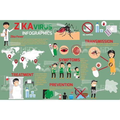 Zika Virus Vector Infographics-0