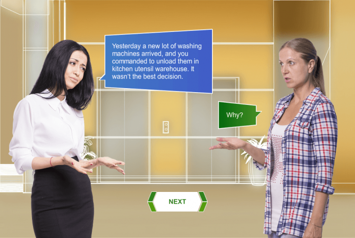 Conversation — Articulate Storyline eLearning Template