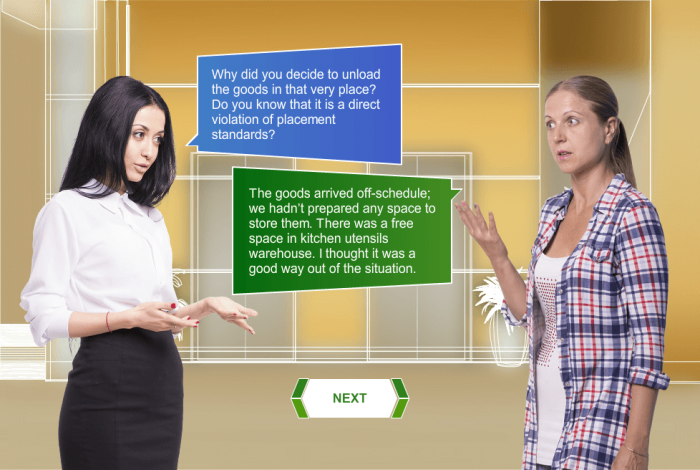People Communicate — eLearning Storyline Template for e-Courses