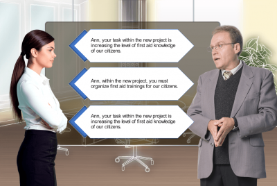 Dialogue Between Boss And His Subordinate — Storyline Template-0