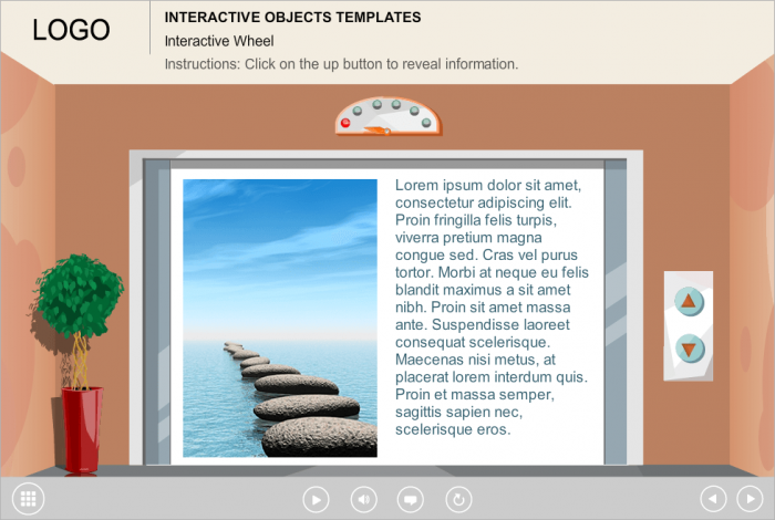 Slideshow Interaction — eLearning Storyline Template