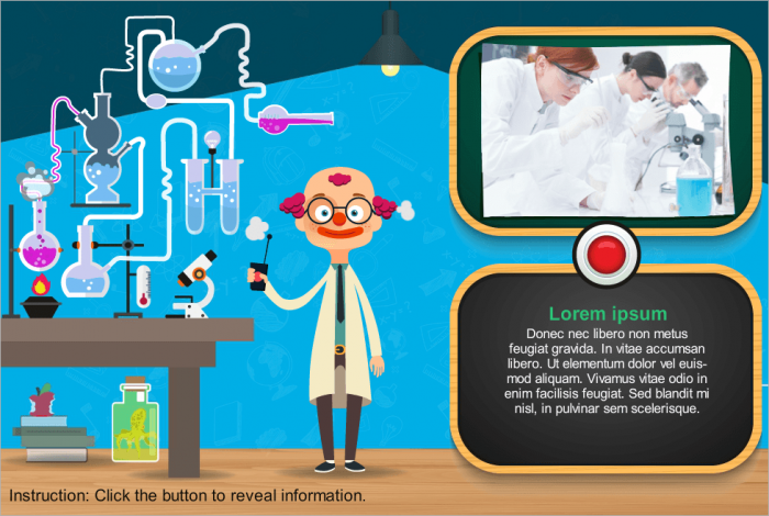 Boffin Male Vector Character — eLearning Storyline Template
