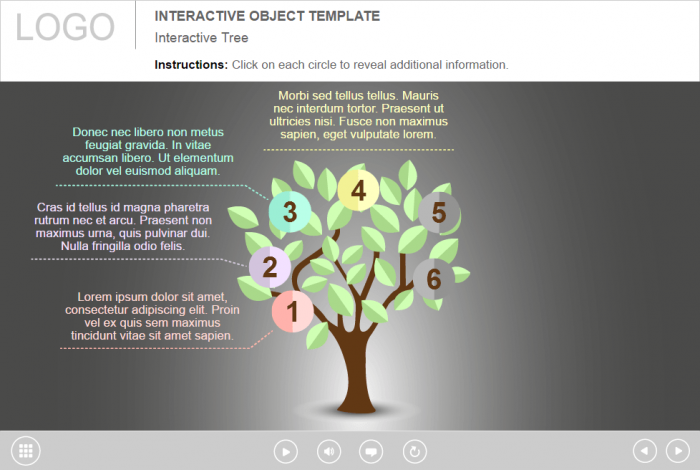 Tree of Knowledge — Download Lectora Template