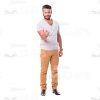 Cutout Man Pointing At Camera-0