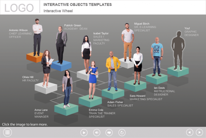 Cutout Business People — Download Storyline Templates