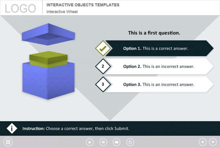 Correct Answer — Quiz Sample for Articulate Storyline