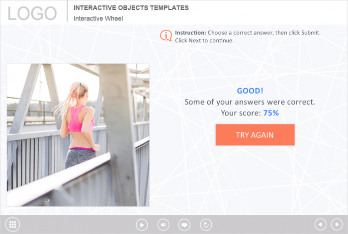 Test Results — Storyline Template for eLearning Courses