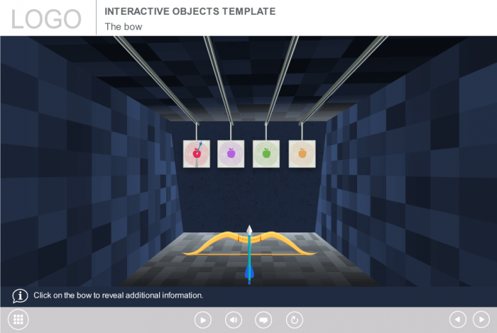 Shooting Range — Storyline Template for eLearning