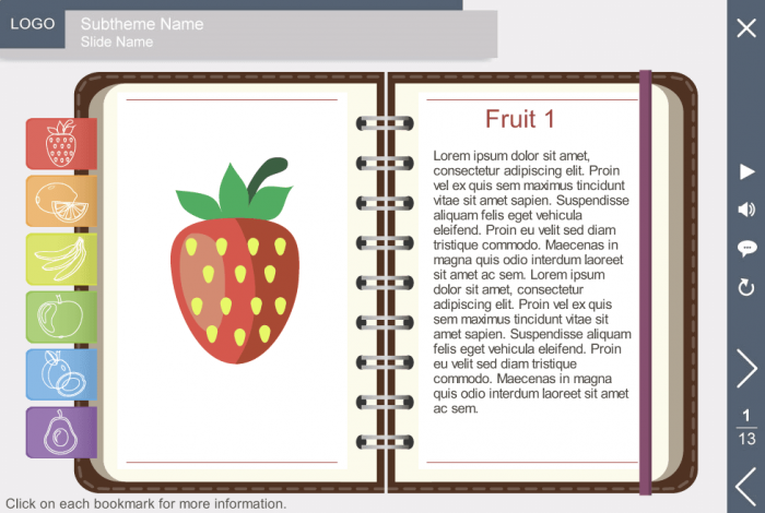 Information About Berry — Storyline Template for eLearning